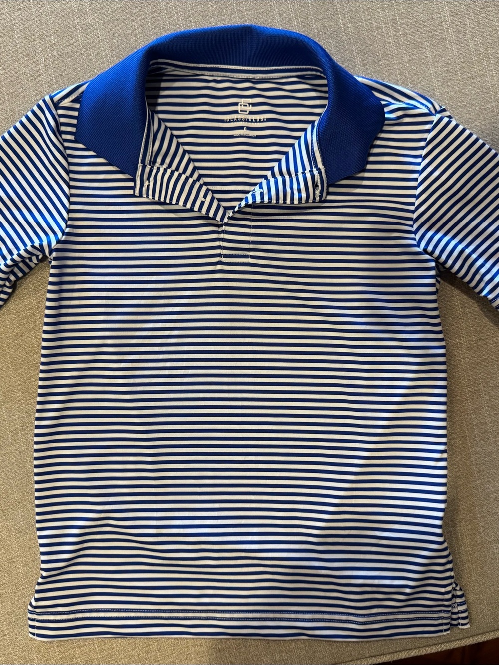 Class Club Boys size 8 Polo